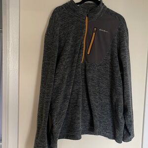 Eddie Bauer quarter zip sweatshirt